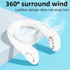 Vaneless Hanging Neck Fan | 360° Bladeless  – Portable USB Rechargeable Cooling Fan