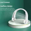 Vaneless Hanging Neck Fan | 360° Bladeless  – Portable USB Rechargeable Cooling Fan