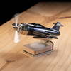 Luxury Airplane Car Dashboard Perfume – Rotating Propeller Decor