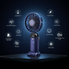 LED Digital Display Portable Fan - Premium High Converting Image