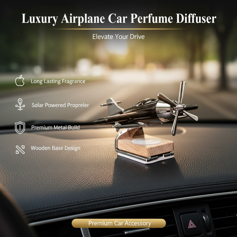 Luxury Airplane Car Perfume Diffuser – Pro Banner